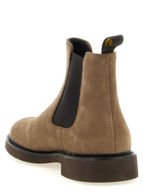 Doucal's Beatles Ankle Boots Beige