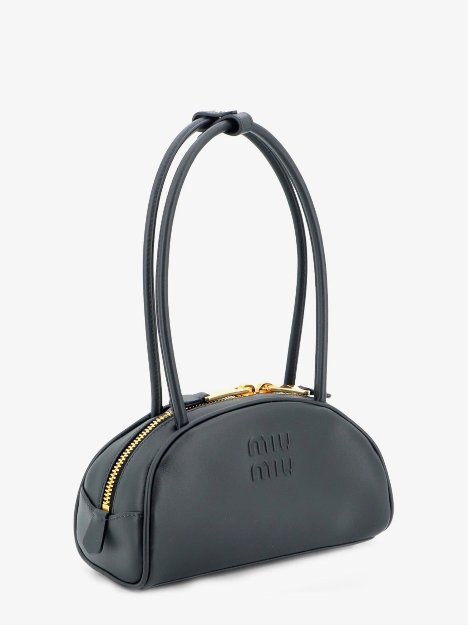 Miu Miu Women's Beau Leather Handbag Black