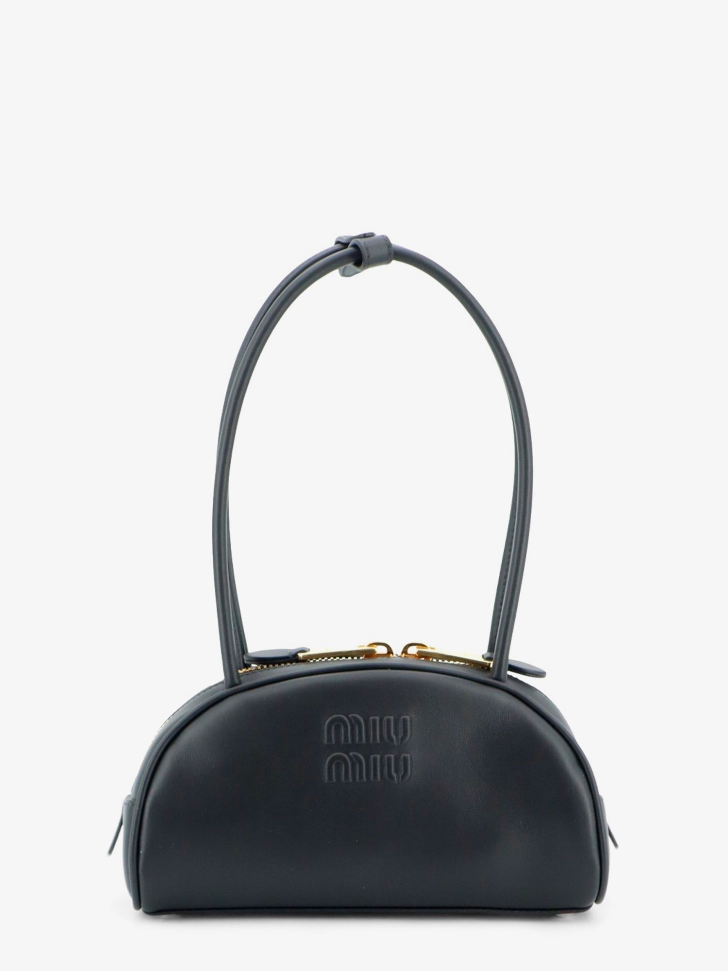 Miu Miu Women's Beau Leather Handbag Black