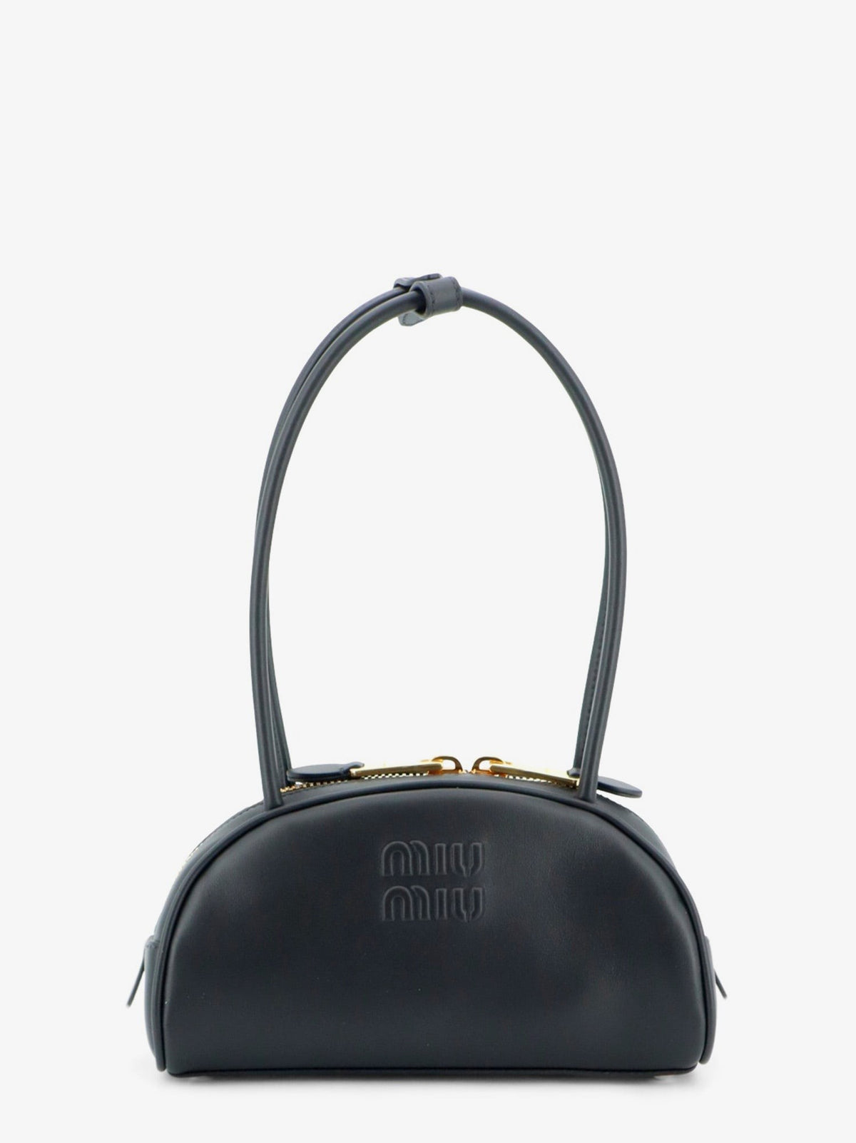 Miu Miu Women's Beau Leather Handbag Black