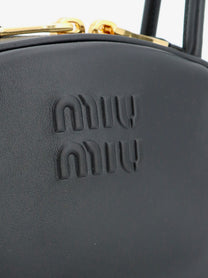 Miu Miu Women's Beau Leather Handbag Black