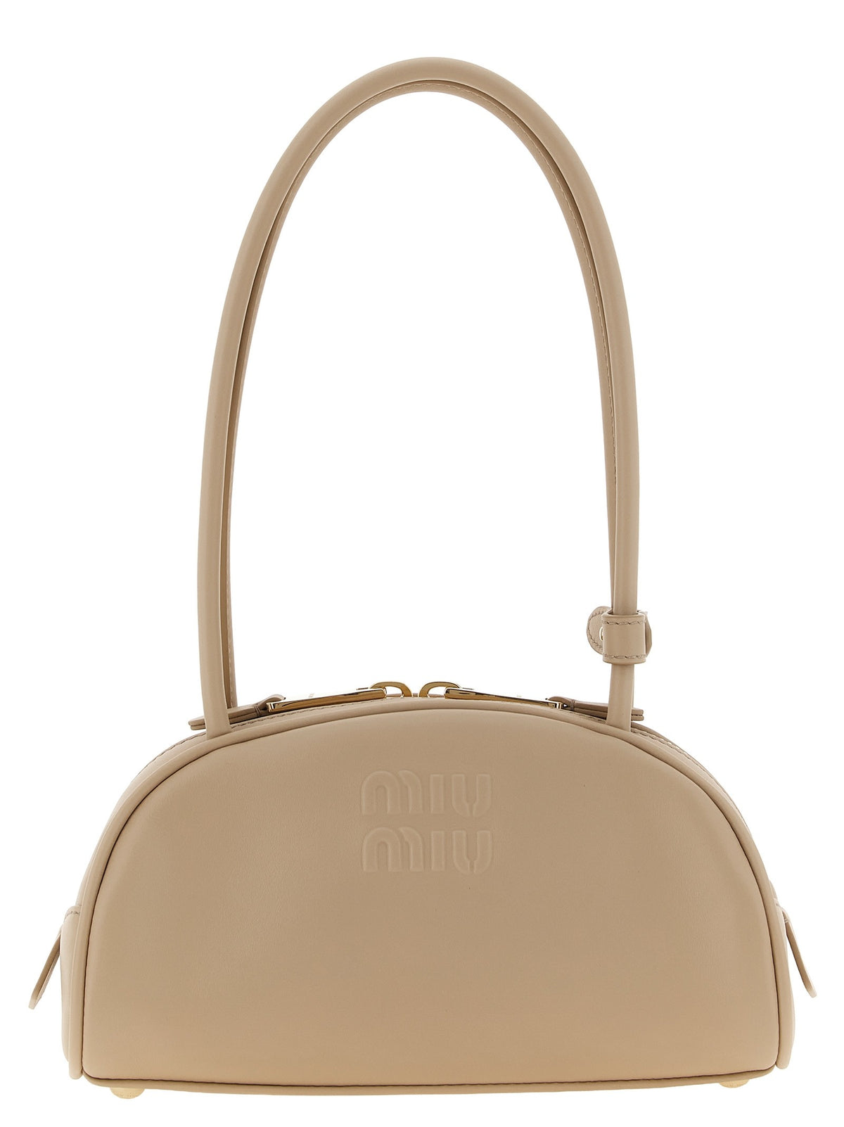 Miu Miu Beau Small Shoulder Bag Beige