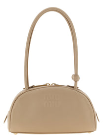 Miu Miu Beau Small Shoulder Bag Beige