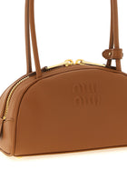 Miu Miu Beau Small Shoulder Bag Brown, view 3