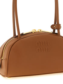 Miu Miu Beau Small Shoulder Bag Brown
