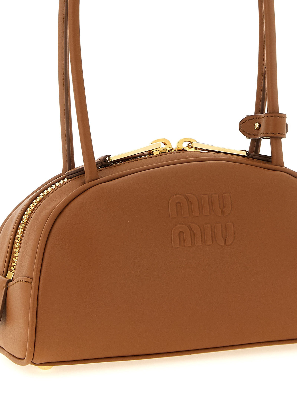 Miu Miu Beau Small Shoulder Bag Brown, view 3