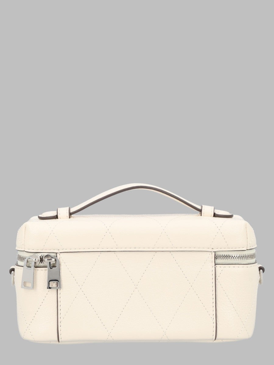 Tory Burch Women's Beauty Case Charlie East West White