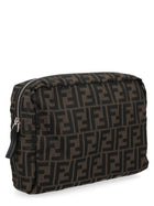 Fendi Men's Superlight Beauty Case Medium Brown, view 3