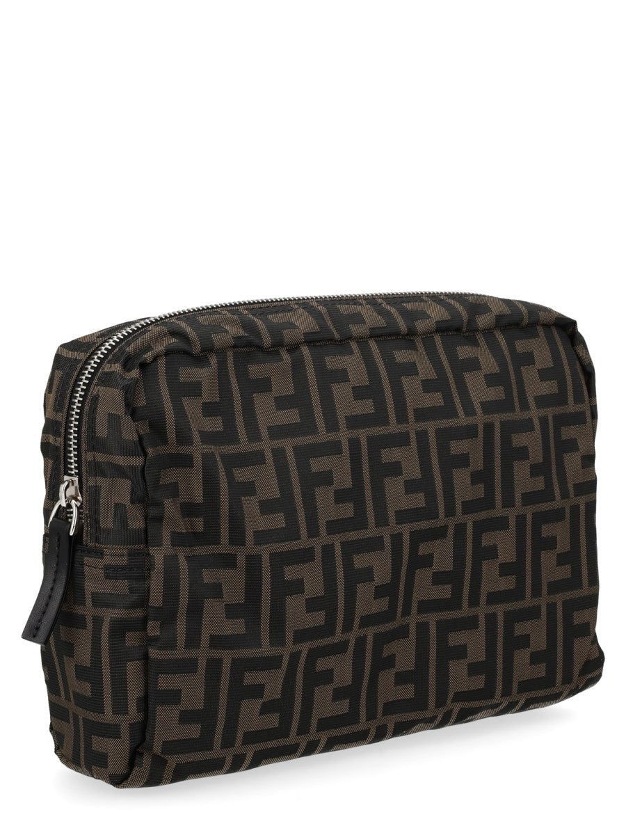 Fendi Men's Superlight Beauty Case Medium Brown, view 3