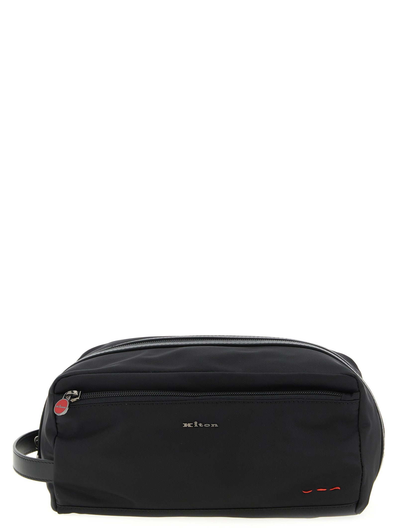 Kiton Beauty Case Nylon Black