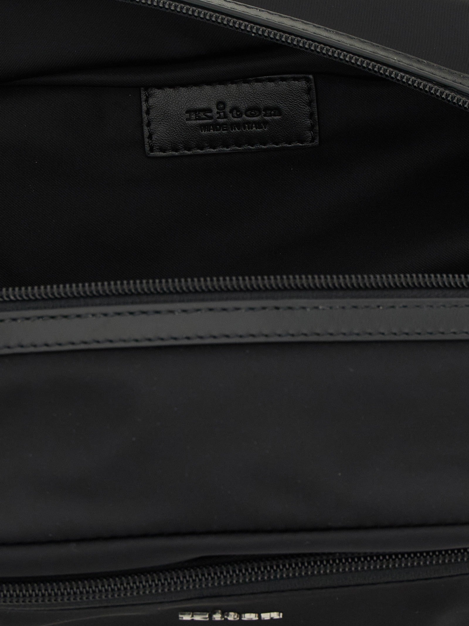 Kiton Beauty Case Nylon Black