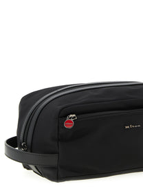 Kiton Beauty Case Nylon Black