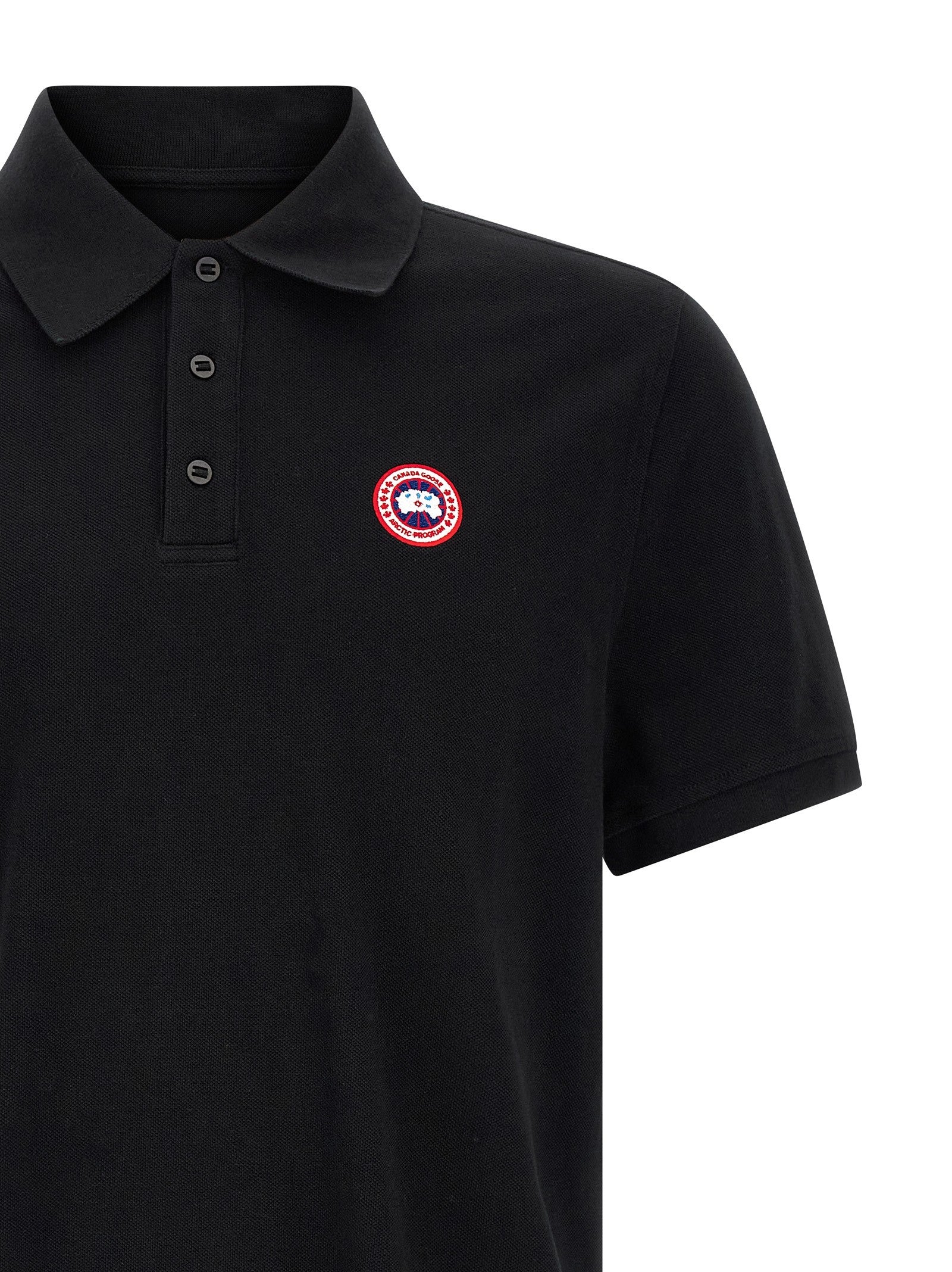 Canada Goose Becley Polo Shirt Black