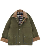 Barbour Men's Bedale Paul Smith Barbour Jacket Green, view 3