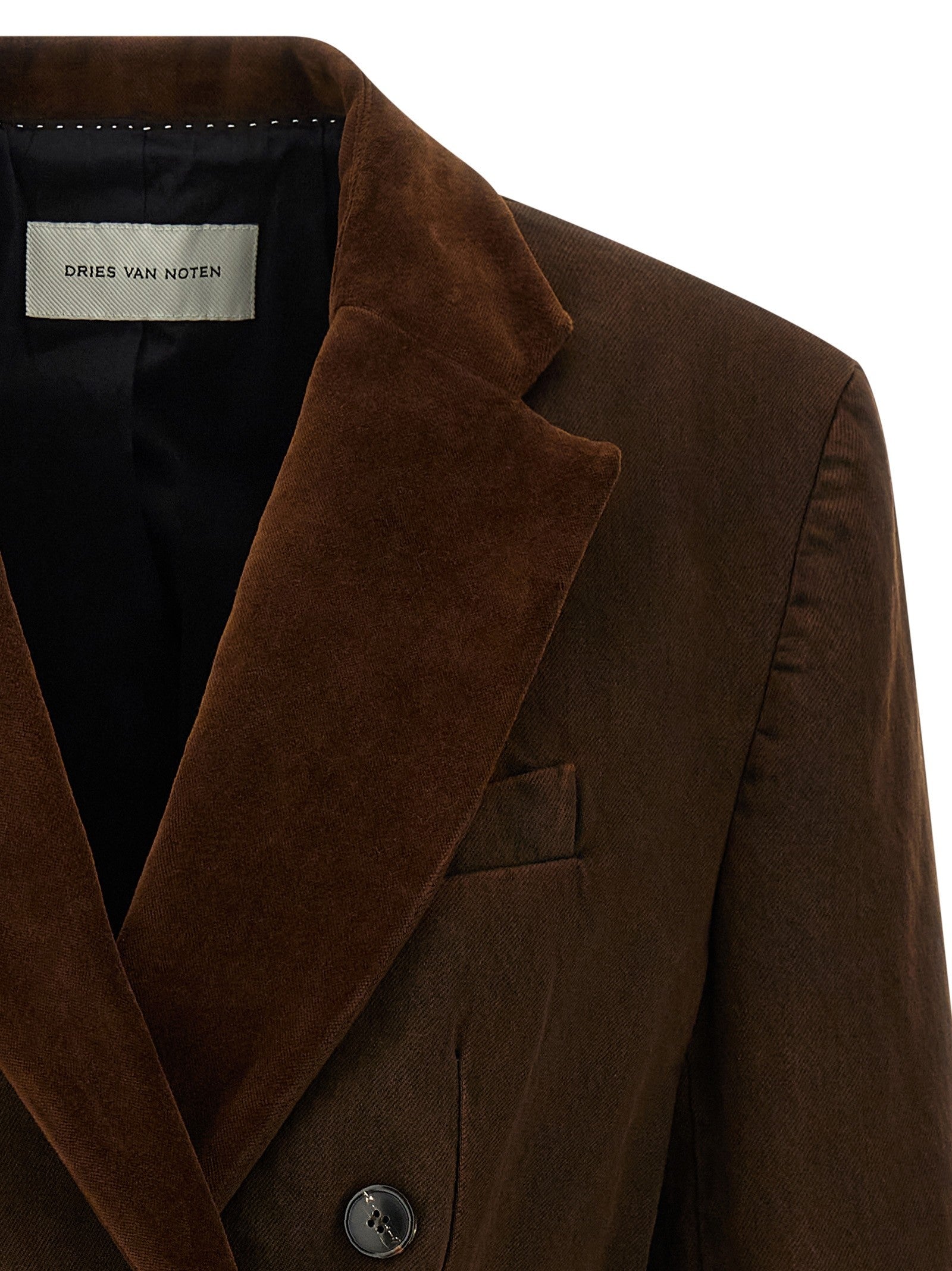 Dries Van Noten Befya Blazer Brown