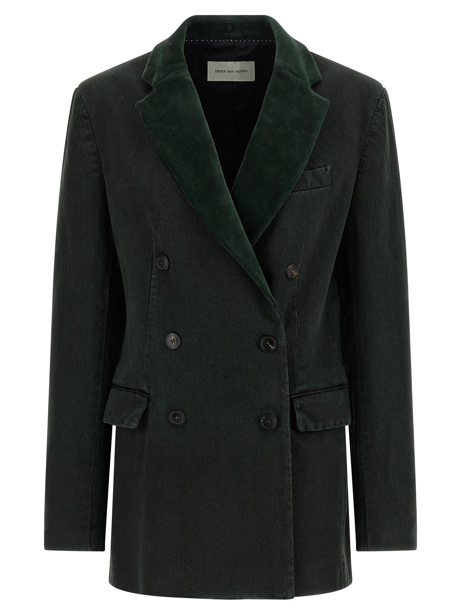 Dries Van Noten Befya Blazer Green