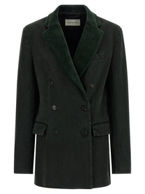 Dries Van Noten Befya Blazer Green