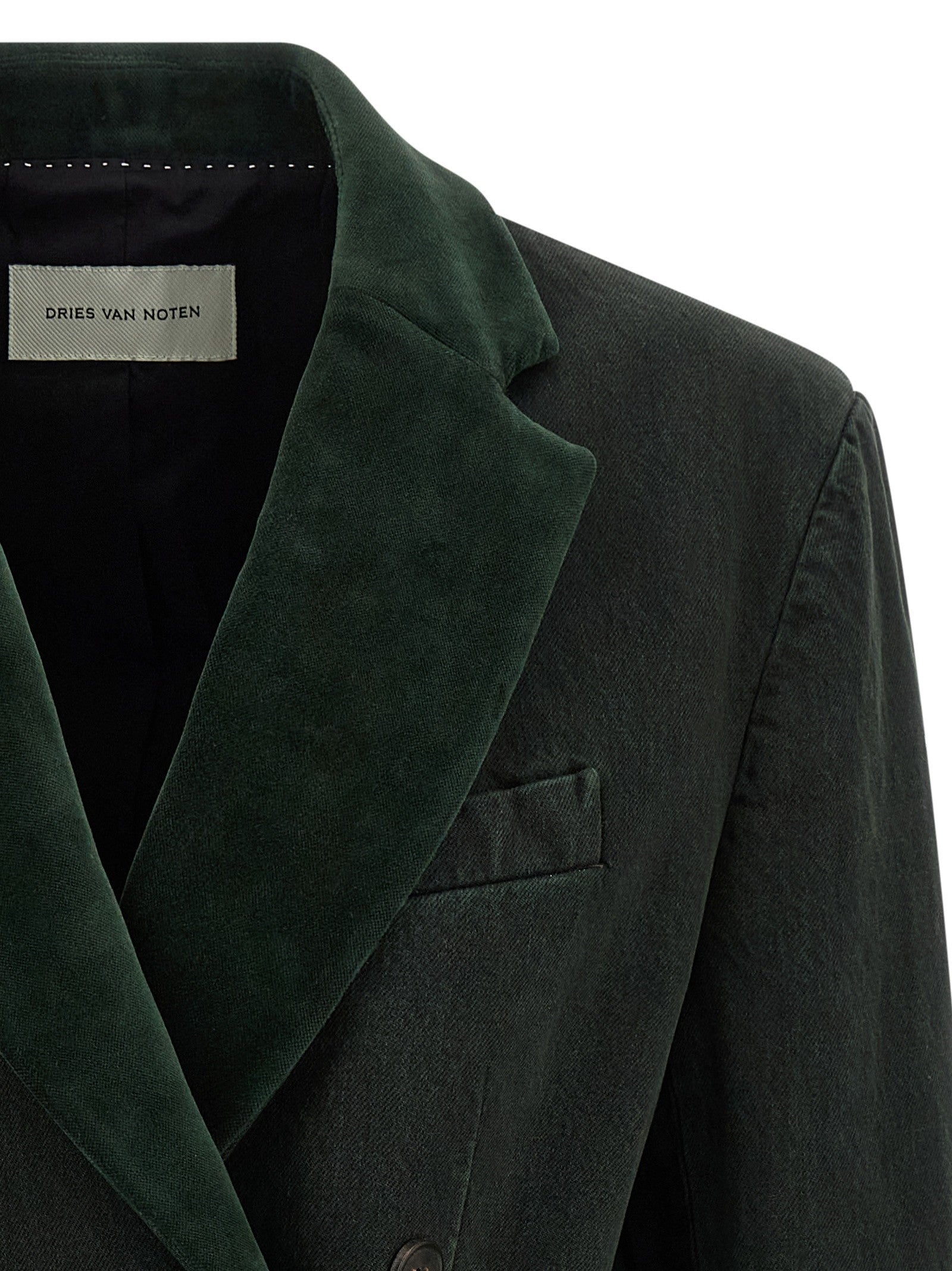 Dries Van Noten Befya Blazer Green