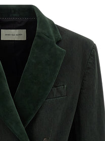 Dries Van Noten Befya Blazer Green