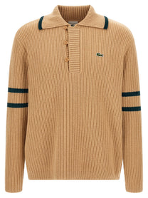 Lacoste Beige Archive Edition Sweater Beige