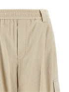 Brunello Cucinelli Beige Baggy Cargo Pants Beige