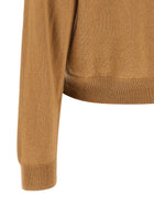 Ballantyne Beige Diamond Cardigan Beige