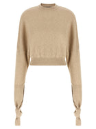 JACQUEMUS Beige Fiocco Sweater Beige