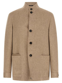 Zegna Beige Il Conte Jacket Beige