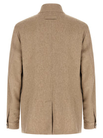 Zegna Beige Il Conte Jacket Beige, view 2