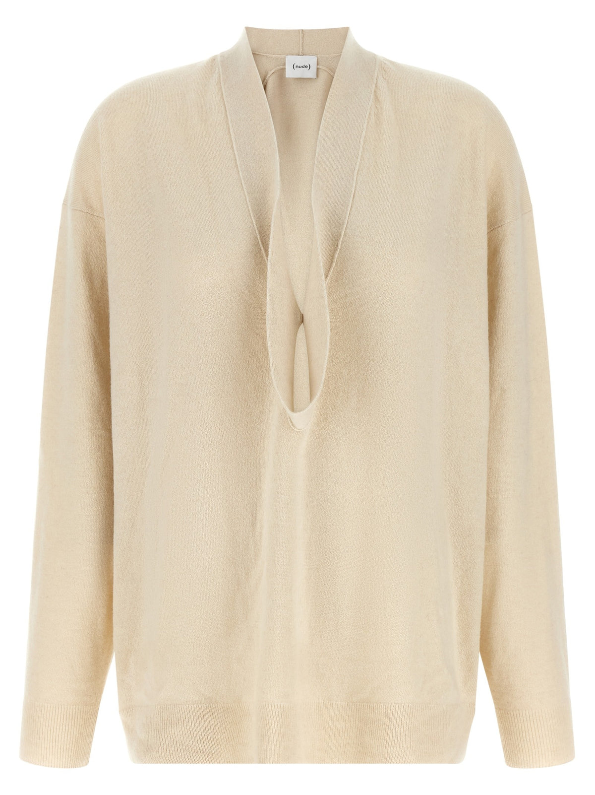 Nude Lucy Beige Ring Neck Sweater Beige