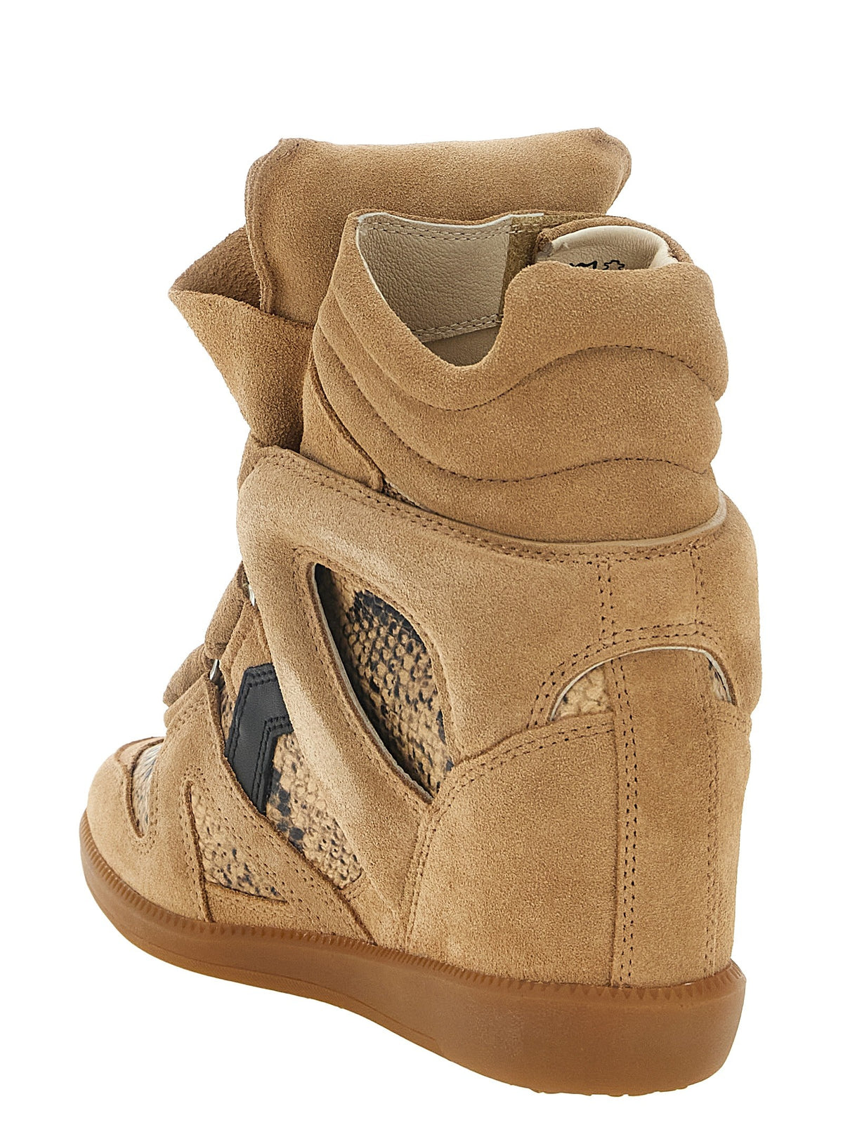 ISABEL MARANT Bekett Ring Sneakers Beige, view 3