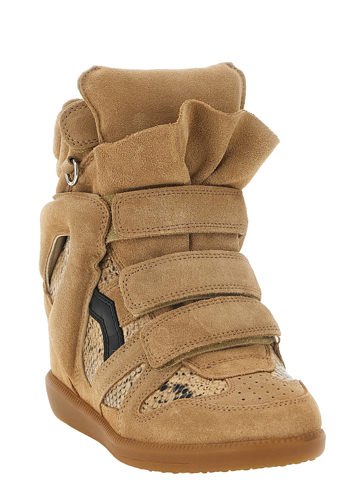 ISABEL MARANT Bekett Ring Sneakers Beige, view 2
