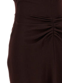Victoria Beckham Bela Dress Red