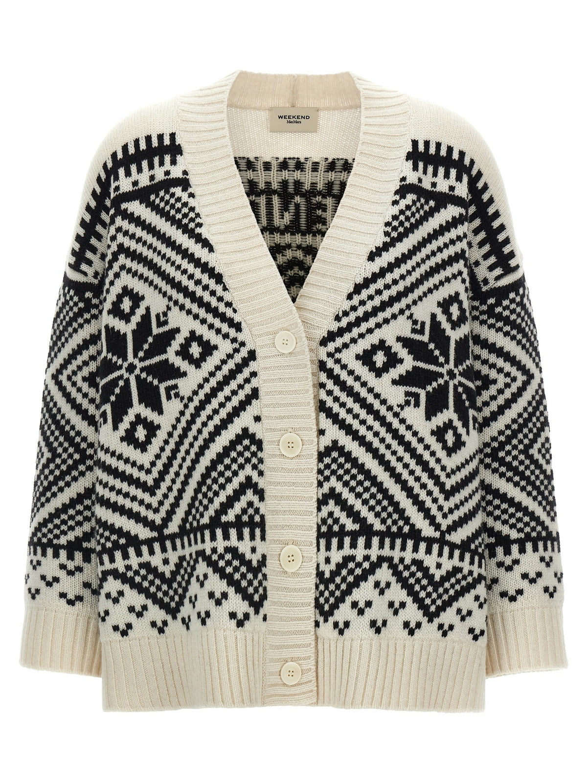 Weekend Max Mara Belgio Cardigan White