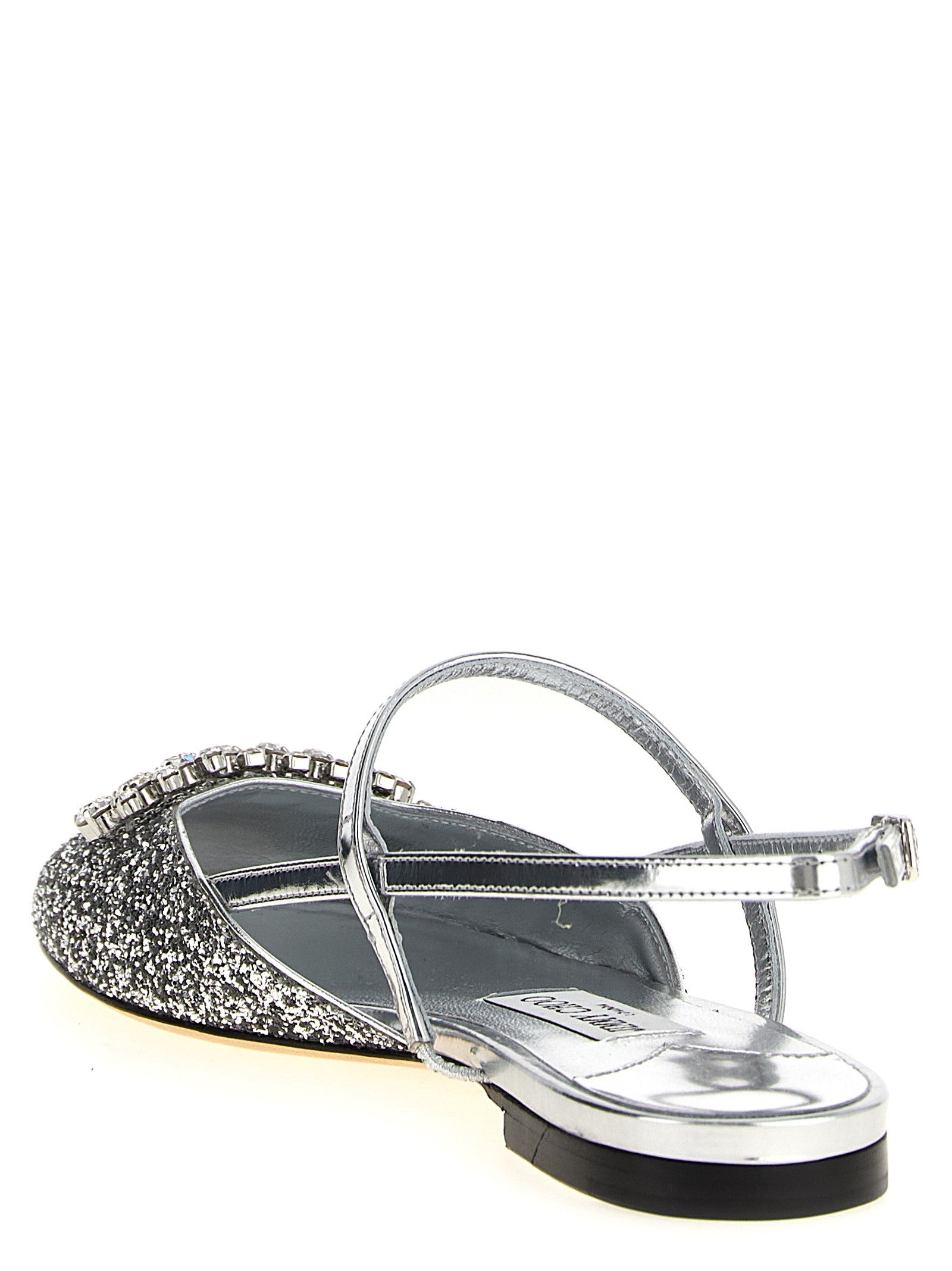 Jimmy Choo Belinda Slingback Silver