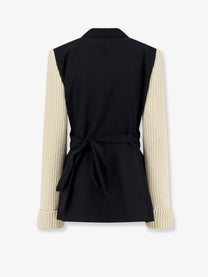 Dries Van Noten Women's Beline Bis Wool Blazer Black, view 2
