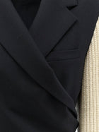 Dries Van Noten Women's Beline Bis Wool Blazer Black, view 3