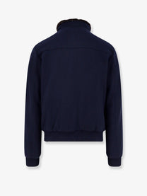 MooRER Men's Bellati Mrw Wool and Cashmere Jacket Blue
