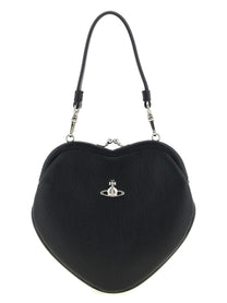 Vivienne Westwood Belle Heart Frame Handbag Black
