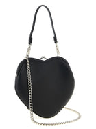 Vivienne Westwood Belle Heart Frame Handbag Black, view 2