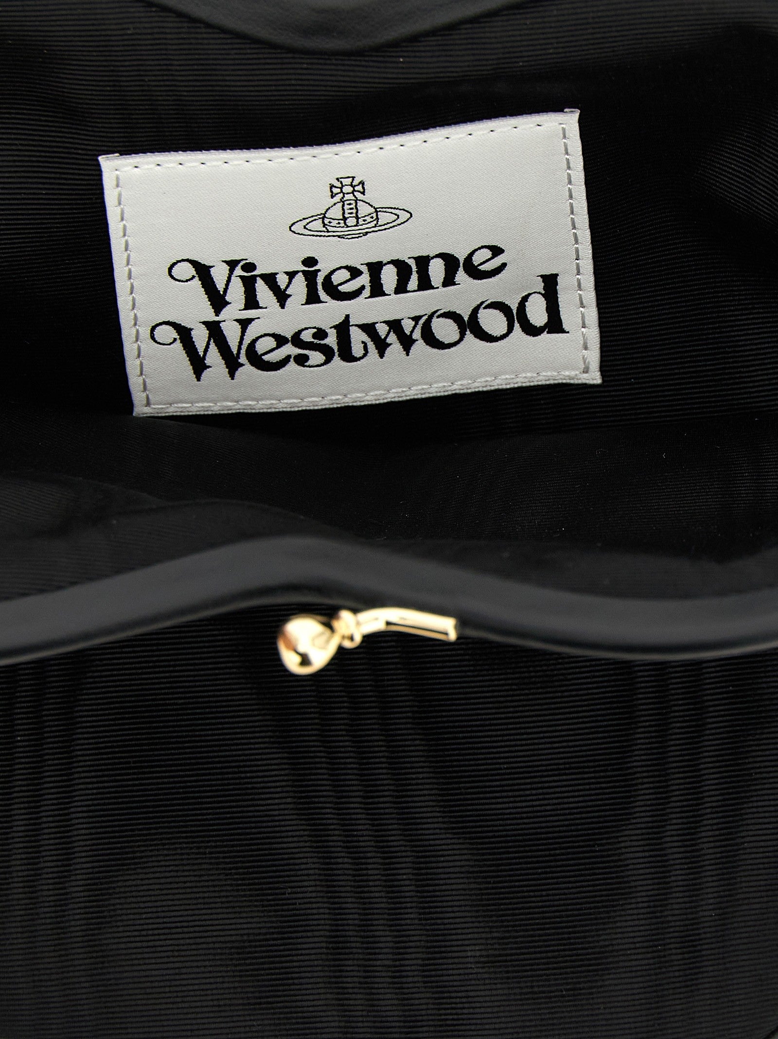 Vivienne Westwood Belle Heart Frame Purse Handbag Black