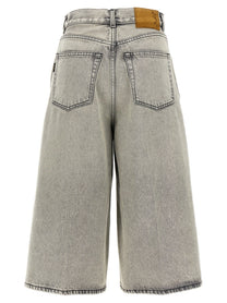Haikure Belle Pearl Grey Bermuda Shorts White
