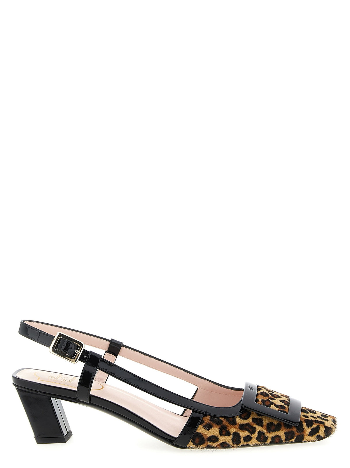 Roger Vivier Belle Viver Slingback Gold
