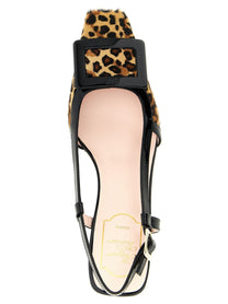 Roger Vivier Belle Viver Slingback Gold