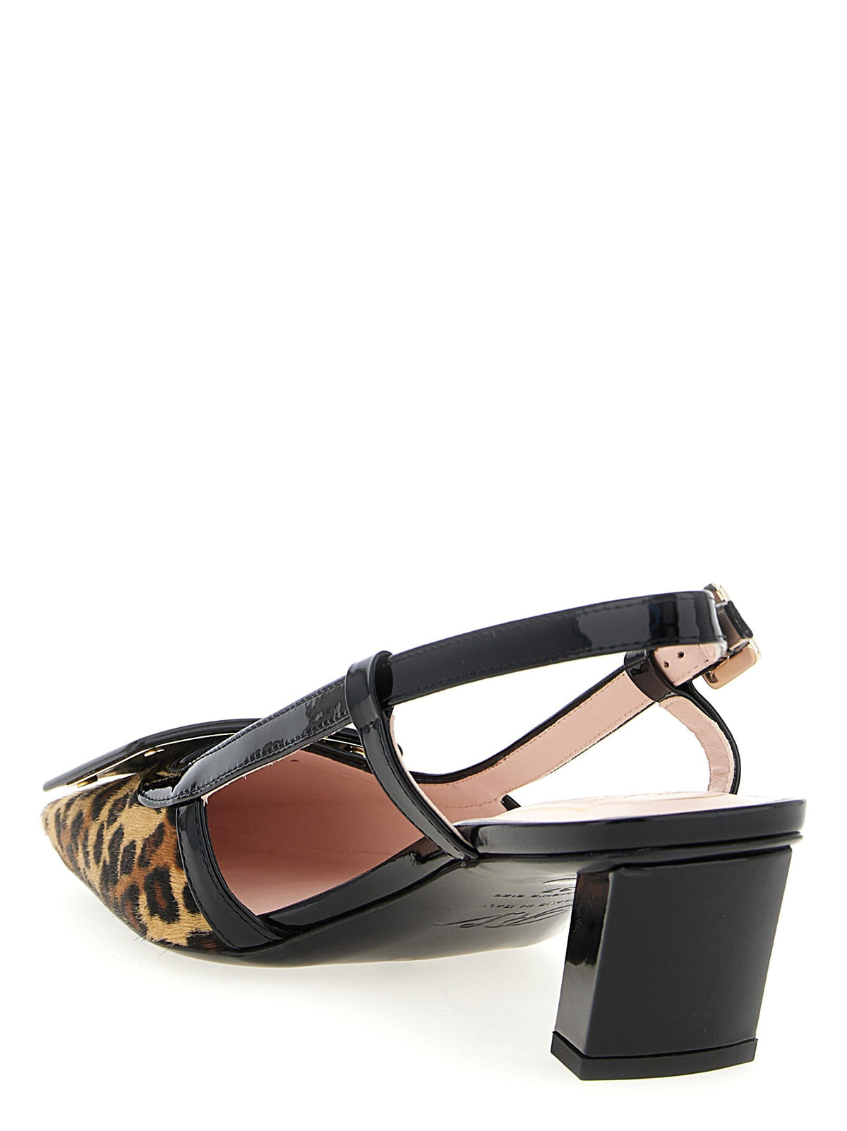 Roger Vivier Belle Viver Slingback Gold
