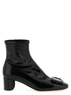 Roger Vivier Belle Vivier Ankle Boots Black