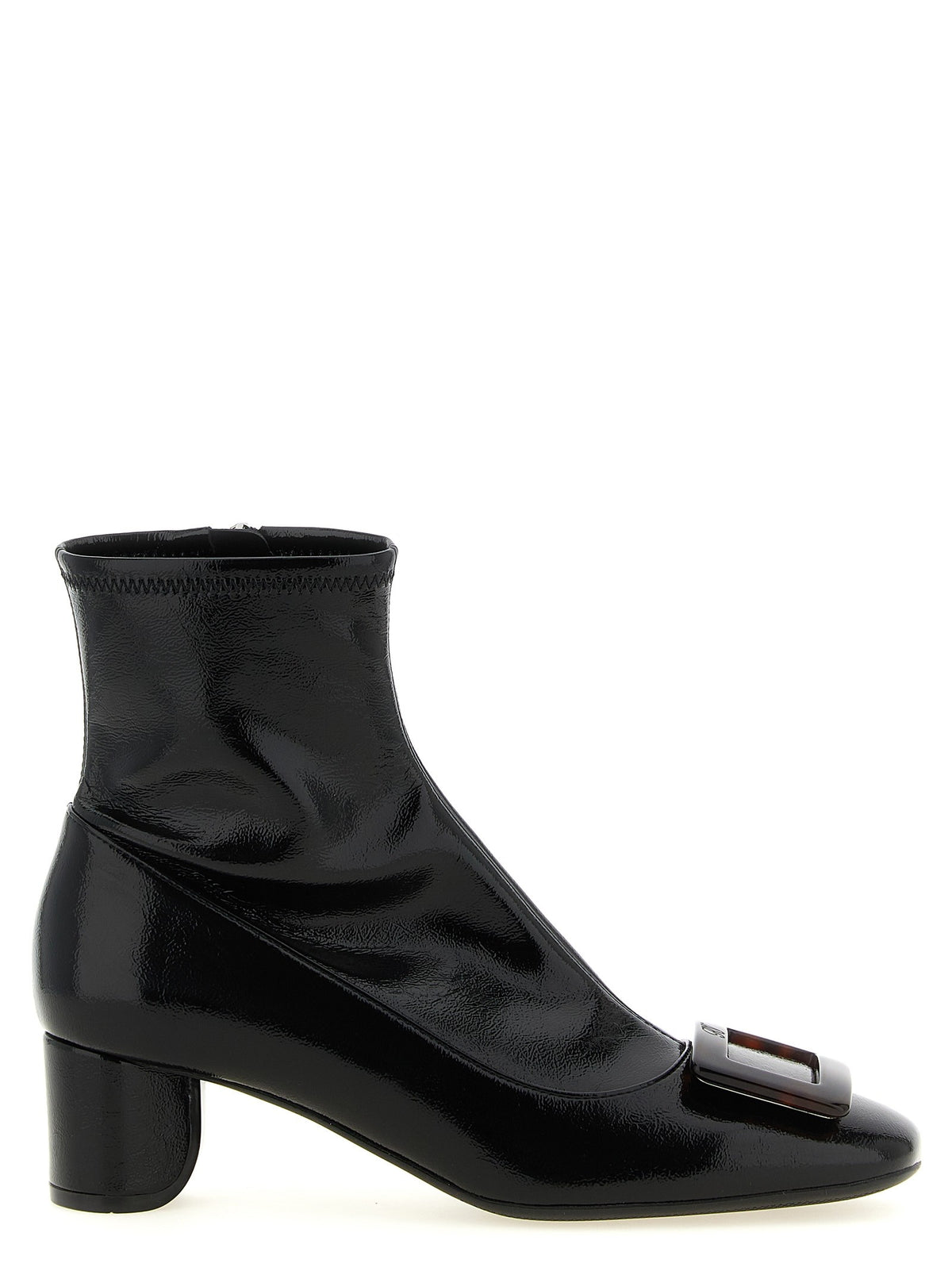 Roger Vivier Belle Vivier Ankle Boots Black