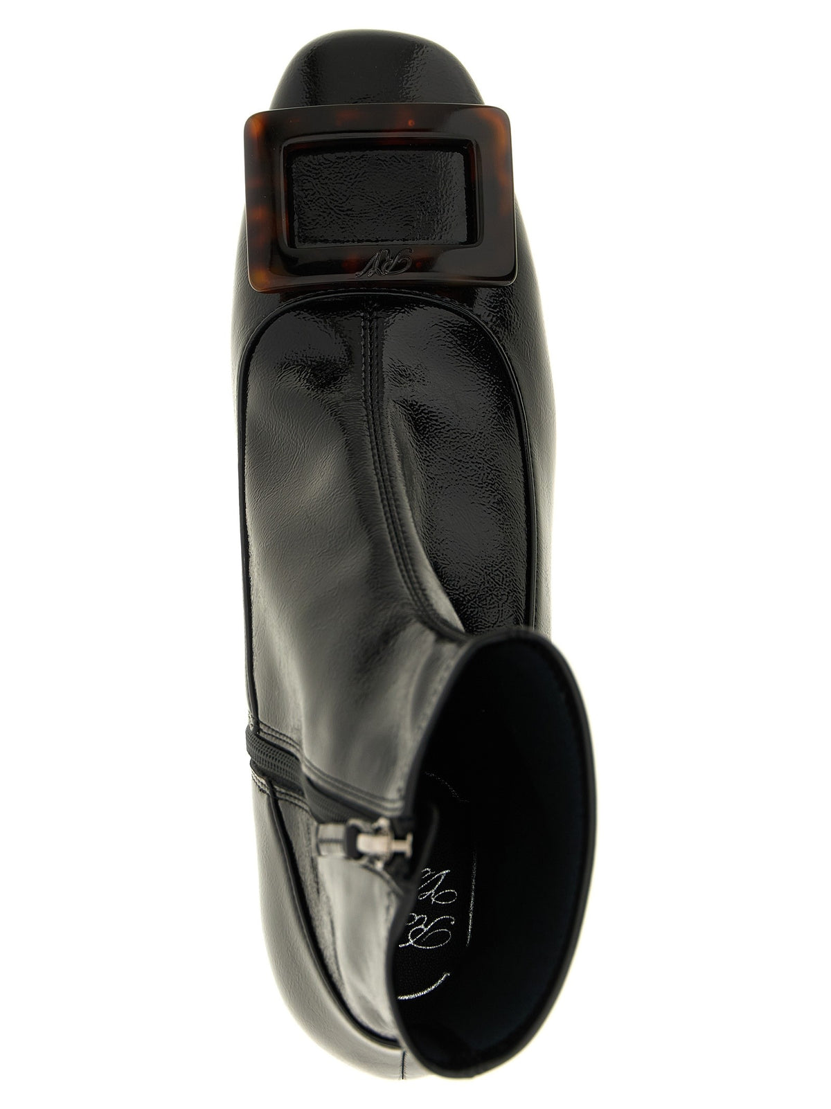 Roger Vivier Belle Vivier Ankle Boots Black
