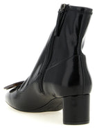 Roger Vivier Belle Vivier Ankle Boots Black, view 3