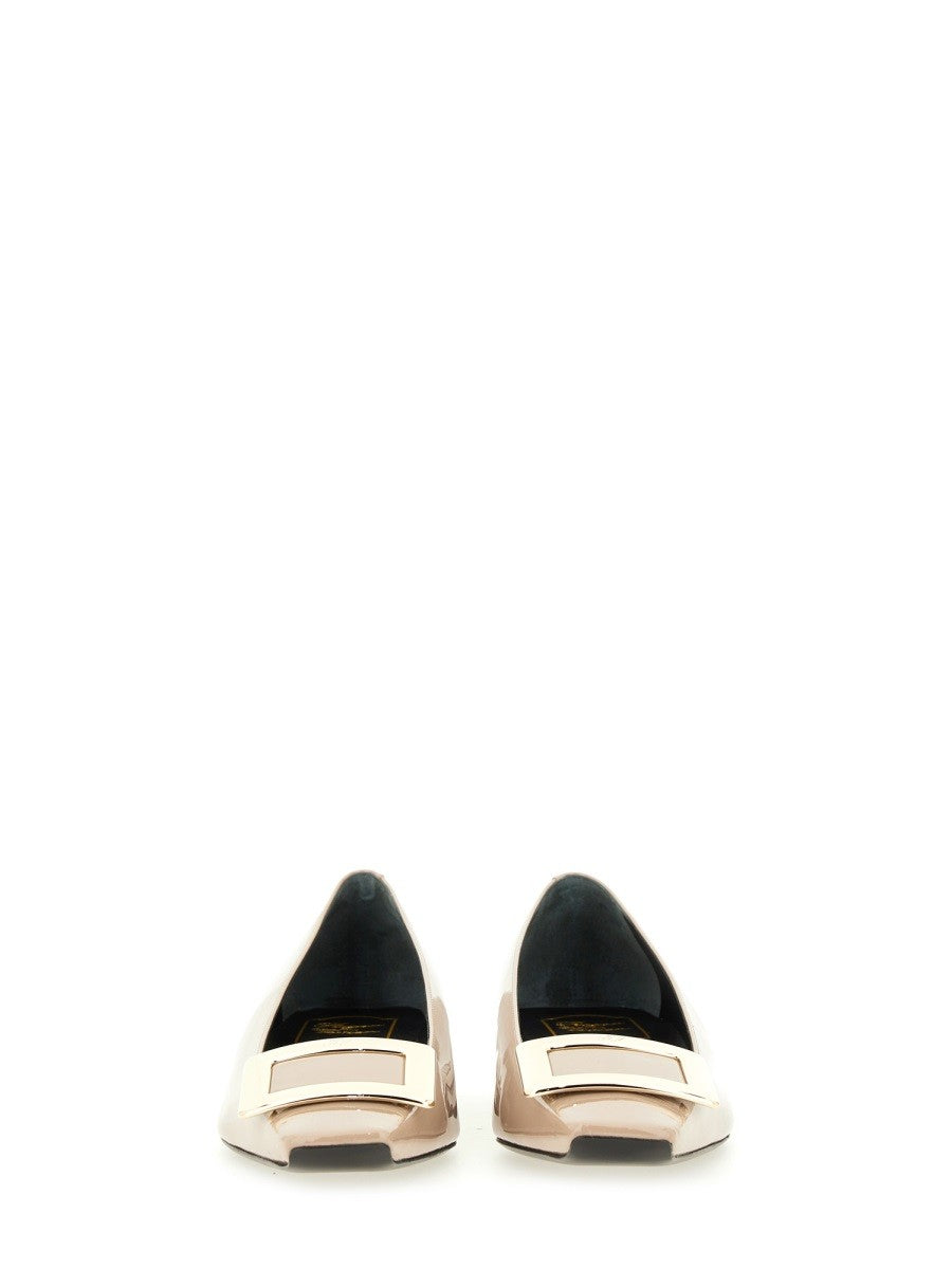 Roger Vivier Women's Belle Vivier Dancer Beige
